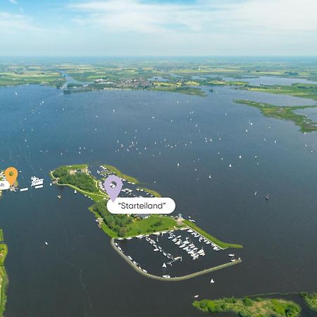 Welcome In - Houseboat Agua Dolce Met Tuin, Paviljoenwei 4, Sneek - Offingawier Exterior photo